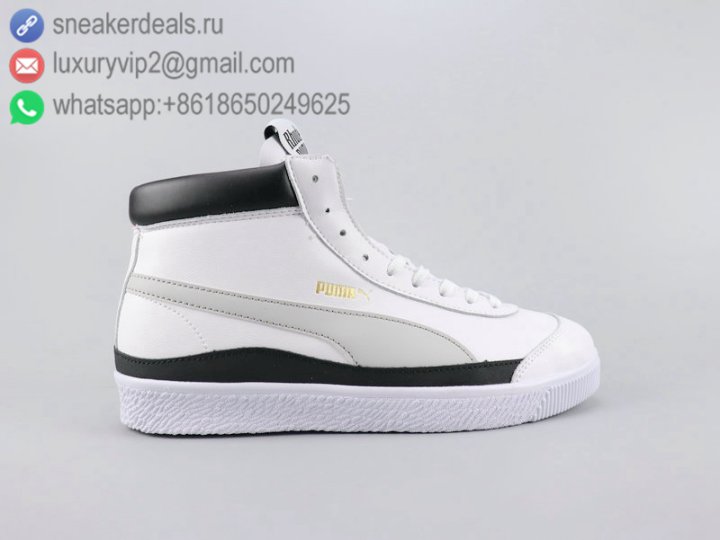 Puma Basket '68 OG Mid RHUDE Unisex Skate Shoes White Black Size 36-44
